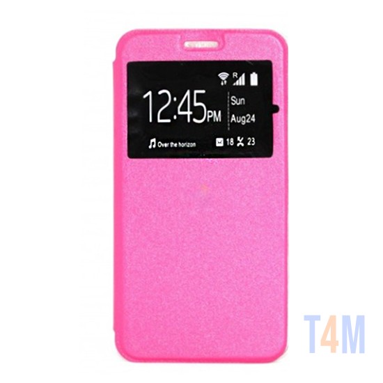 Capa Flip Candy para Huawei P Smart S/Y8P 2020 Rosa